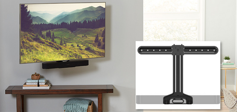 sonos beam tv mount sanus