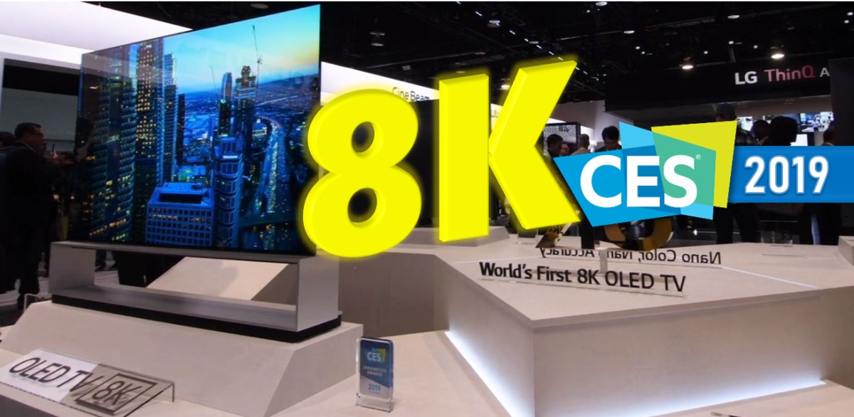 8K TV Roundup: CES 2019 in 90 Seconds