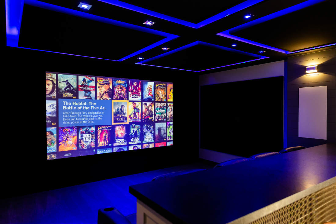 Renovated Sound Effects Showroom Has a Home Theater Worth Flying to See