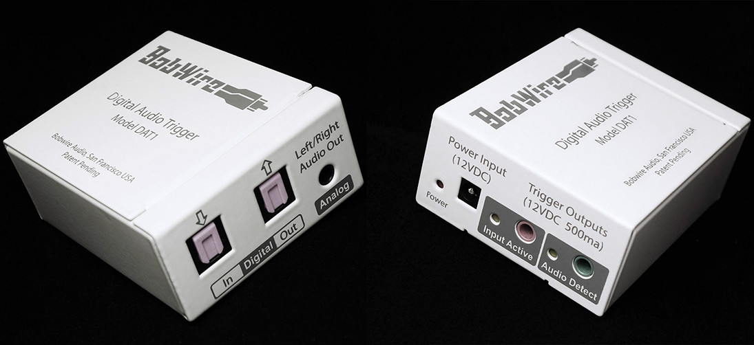 Bobwire DAT1 Audio Trigger Adds 12-Volt Trigger to Any A/V Device