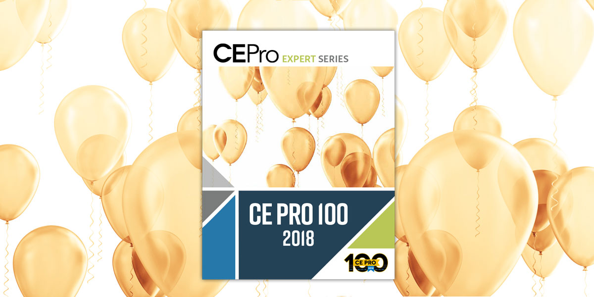 CE Pro 100 of 2018: Revenues Grow 8%