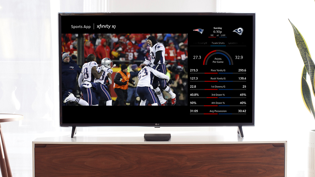 Comcast Makes Big Game Experience Easier to Access Via Voice Controls