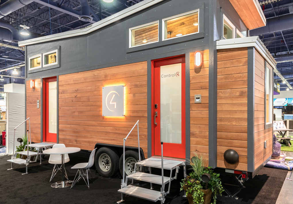 Control4 Tiny Home Packs Smart Controls Into 250 Square Feet Ce Pro Control4 Tiny Home Packs Smart Controls Into 250 Square Feet