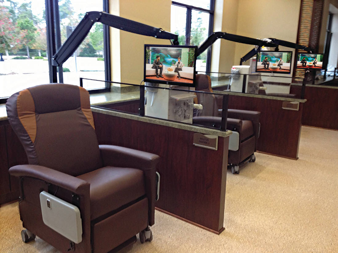 Kidney Dialysis Centers Get Unique, $28K High-Tech Entertainment Stations