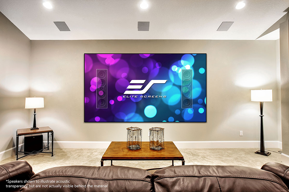 Elite Screens Aeon CineGray Rejects Ambient Light, Features Edge-Free Design
