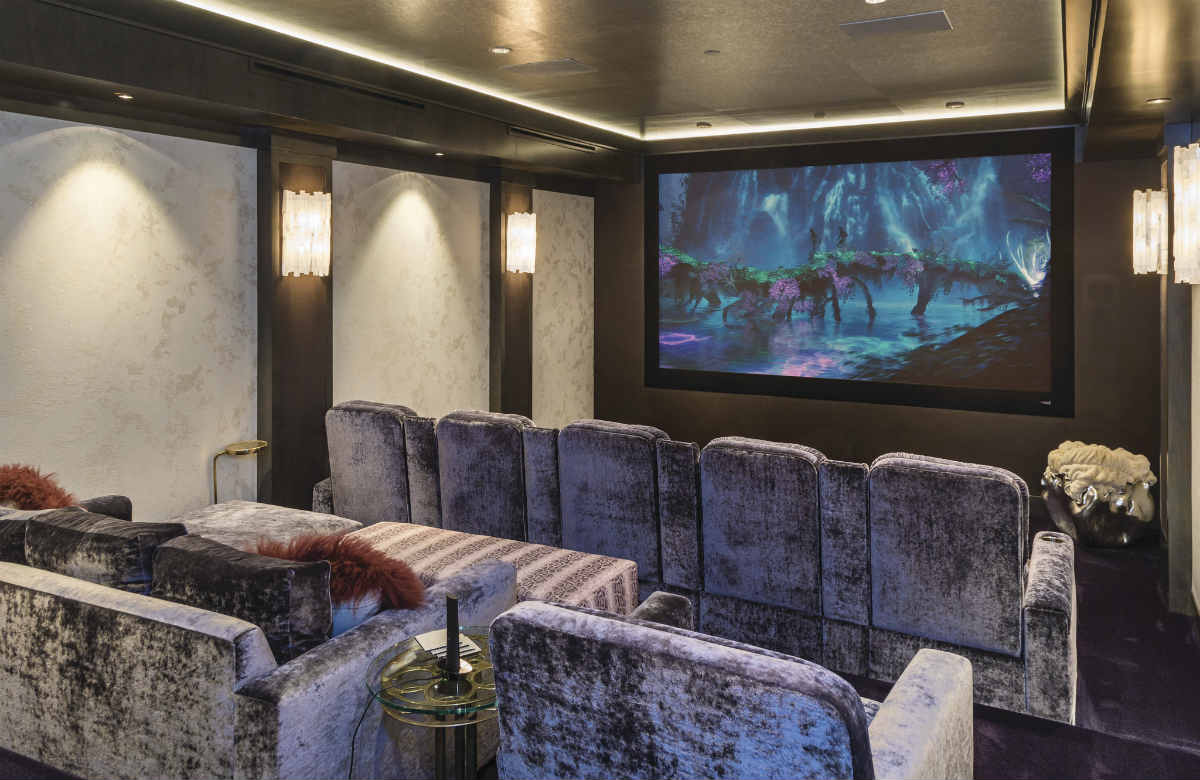 Savant and Dolby Atmos Turn Flooded Basement into Stunning Home Theater