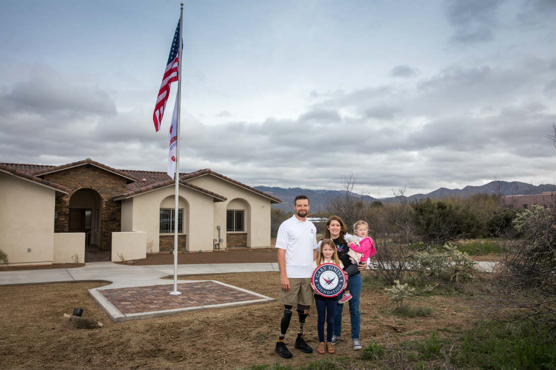 Injured U.S. Army Sergeant Caleb Brewer Honored With Specially Adapted Smart Home