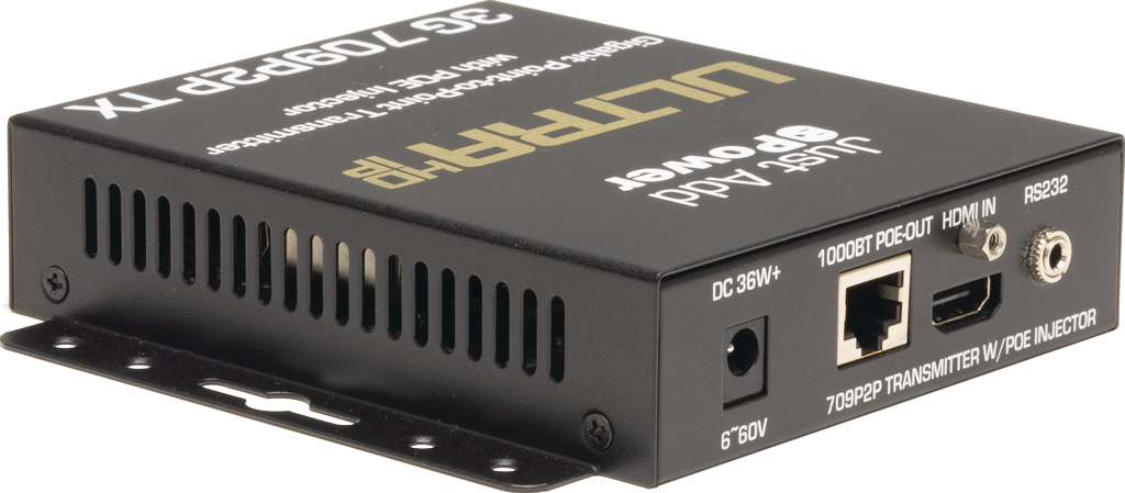 Just Add Power Point-to-Point PoE Transmitter Supports Dolby Atmos and 4K