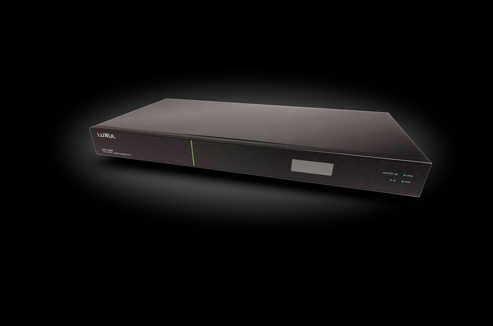 Luxul Managed Gigabit Switch Features Power Scheduling, Port Auto Recovery