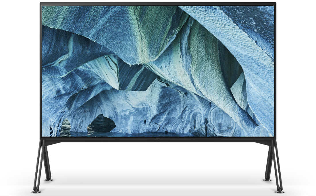 Sony Announces Super-Large, MASTER Series 8K TV at CES 2019