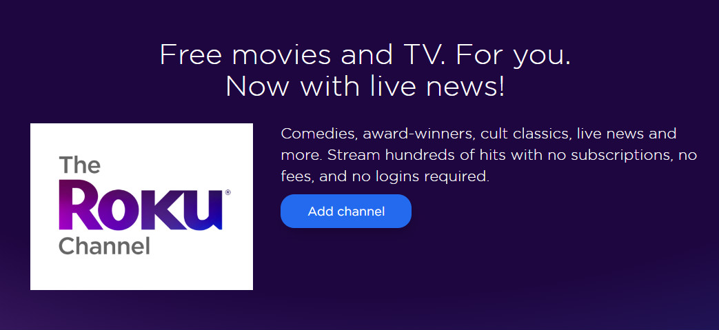 Roku Launches ‘The Roku Channel’ Offering Free Streaming For All