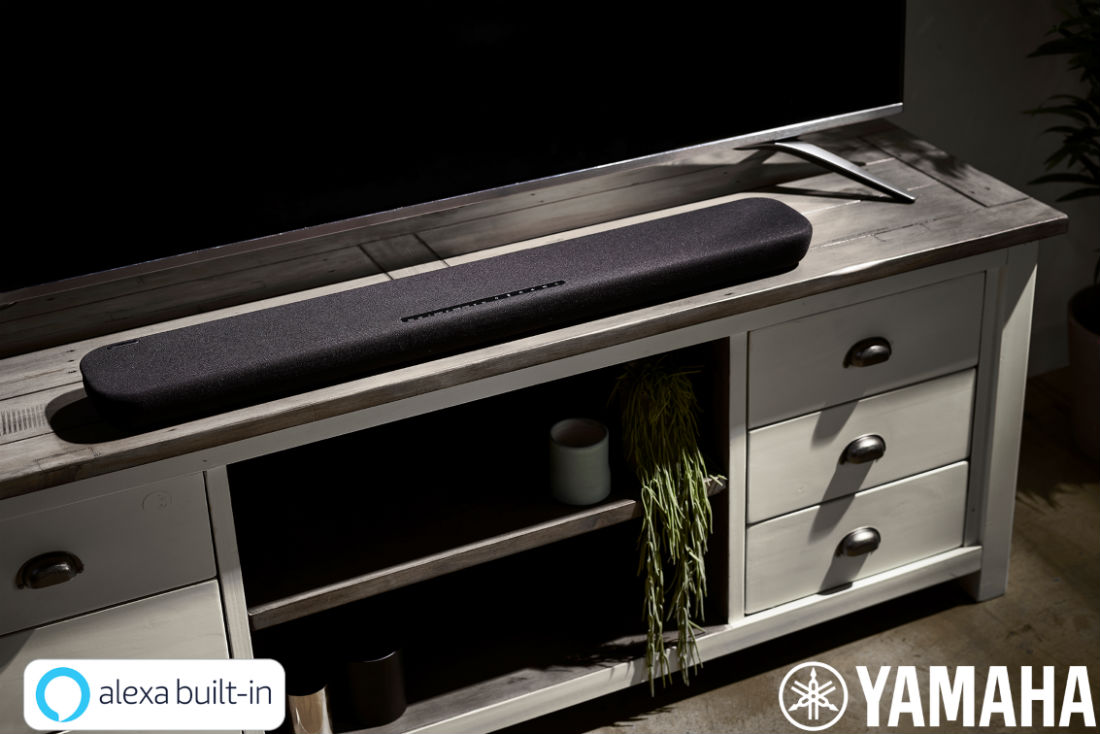 Yamaha Adds to Soundbar Lineup With Two Alexa-Controlled Units