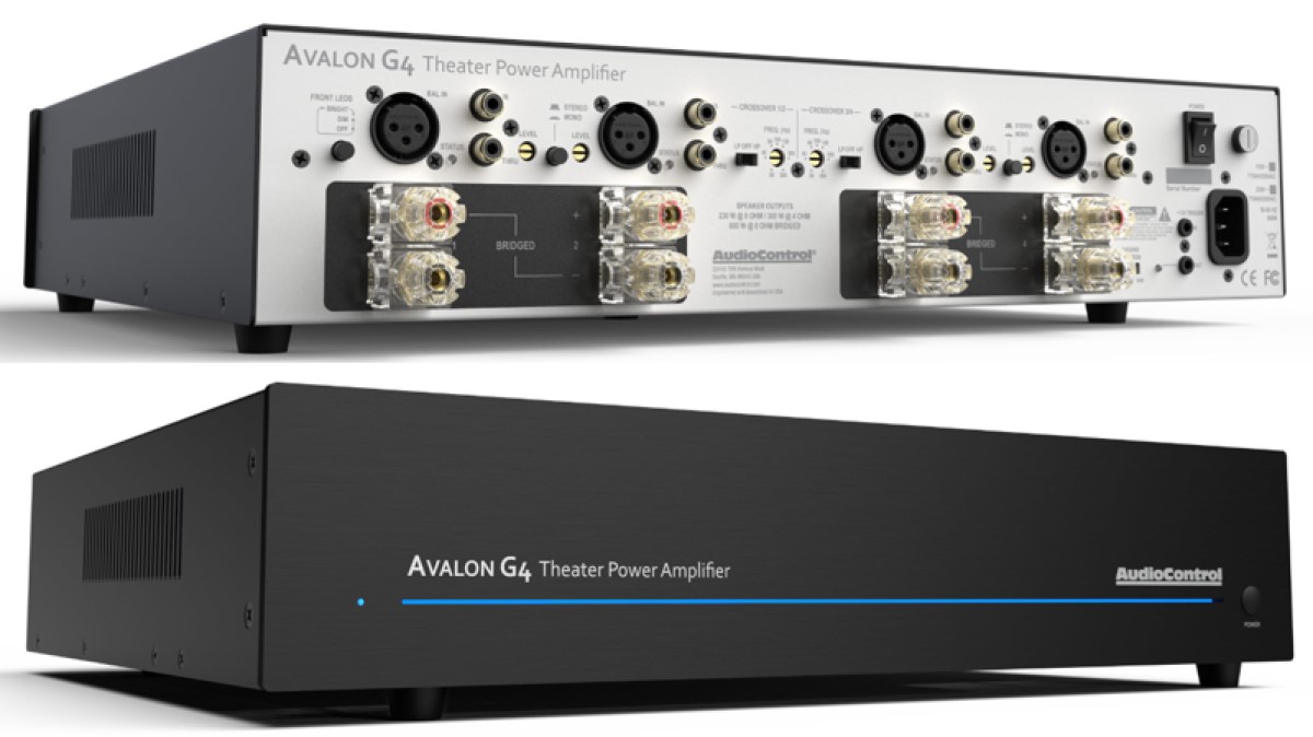 AudioControl’s New Avalon G4 Amplifier Configurable up to 4 Audio Channels