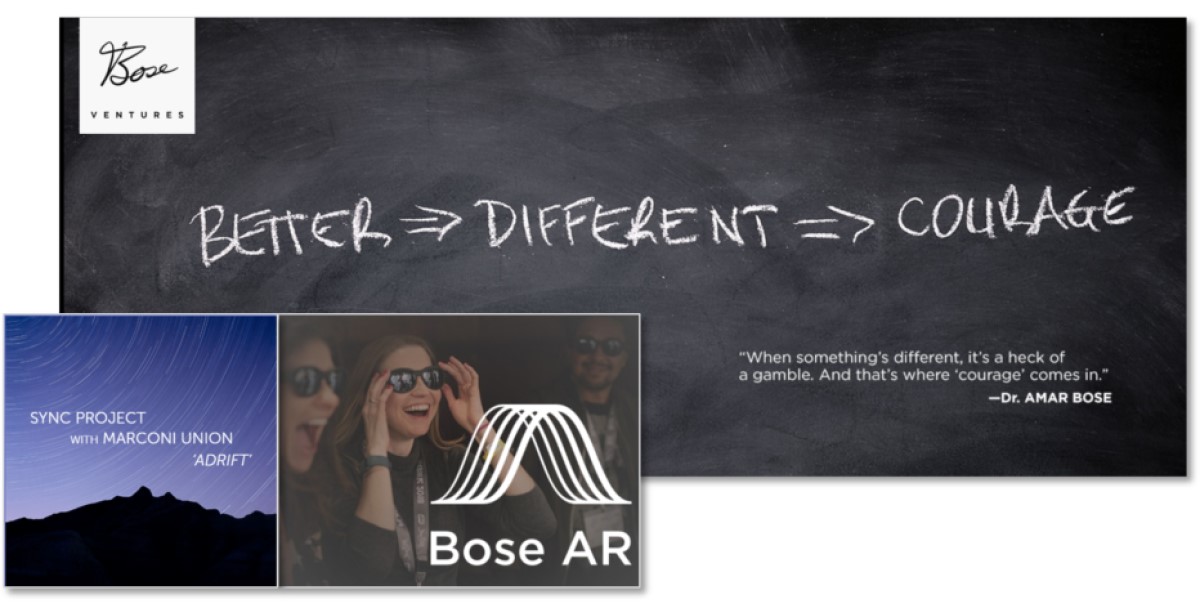 Bose Ventures Made Some Really Interesting Moves in 2018: AR & Wellness