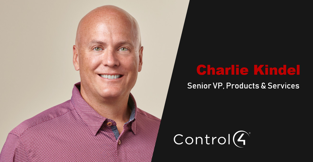 Control4 Hires Charlie Kindel, Amazon Alexa Smart Home Mastermind