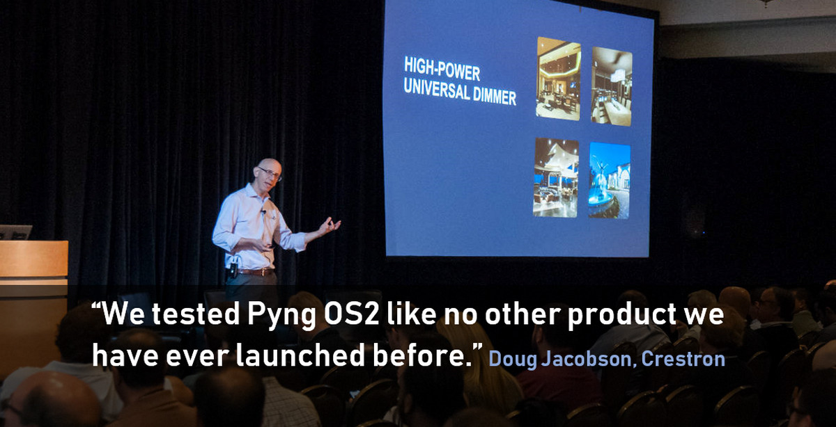 Crestron Pyng OS2 Takes Center Stage at Resi Summit