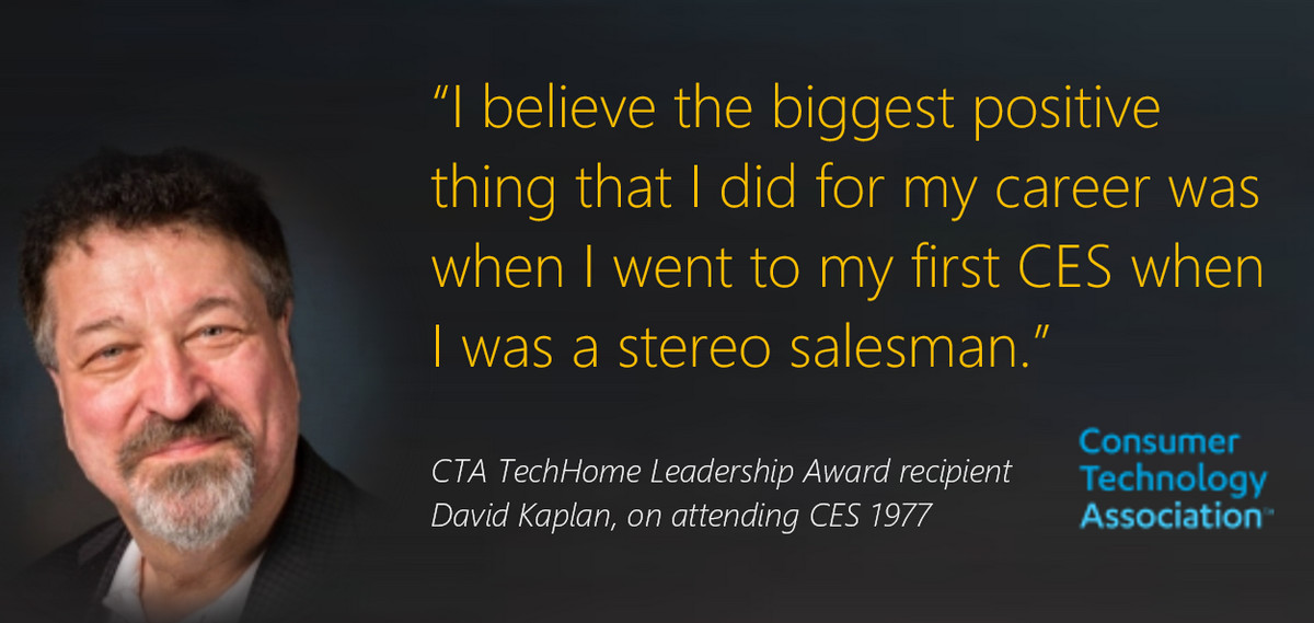 CTA Award Winner David Kaplan Advises Industry to ‘Show Up’