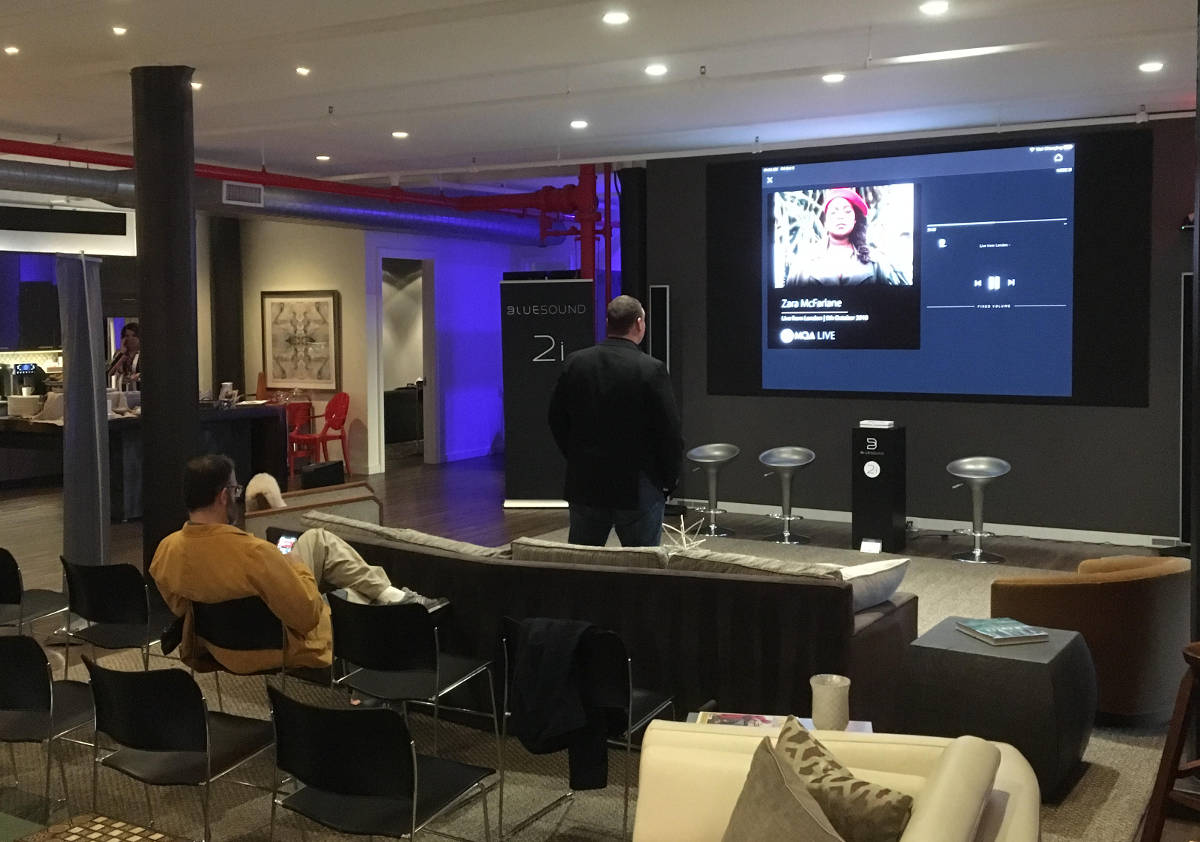 Bluesound MQA Live Event Overcomes Network Glitches