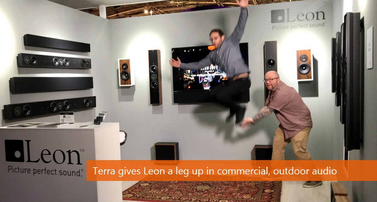 Leon Speakers Acquires Terra Speakers – Boosts Commercial, Outdoor and Lighting Products