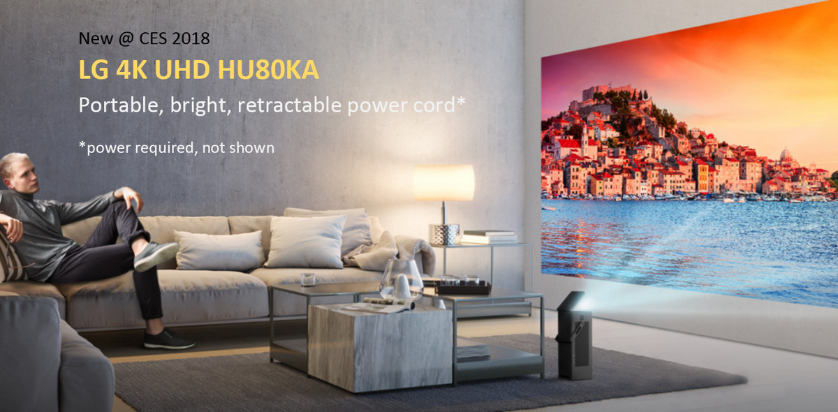 LG Was Late to 4K Projectors, But First Product is a Doozy