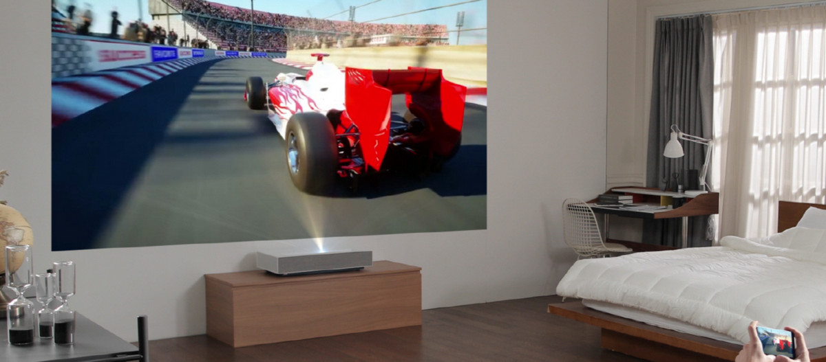 LG’s Gen-2 CineBeam 4K Ultra Short Throw Projector Adds ‘AI’ Voice Control