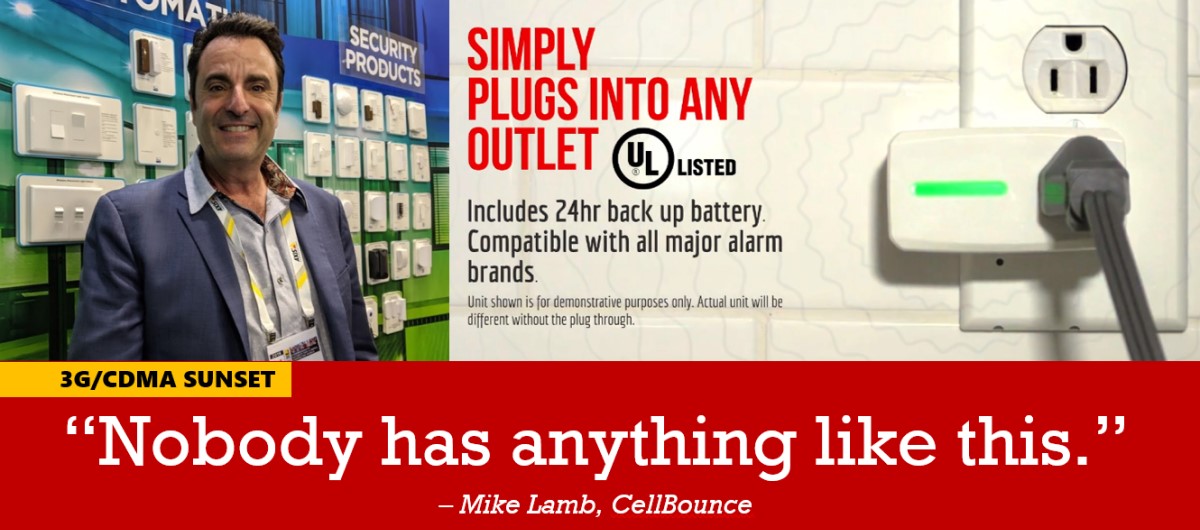 CellBounce Solves Massive 3G/CDMA Sunset Problem for Alarm Industry