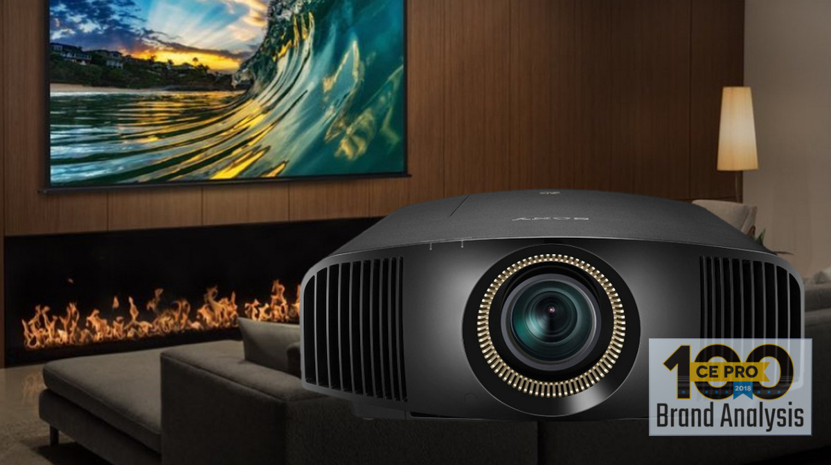 Pros Still Prefer Sony Projectors, but Barco Breaks into Top 5 - CE Pro 100 Brand Analysis