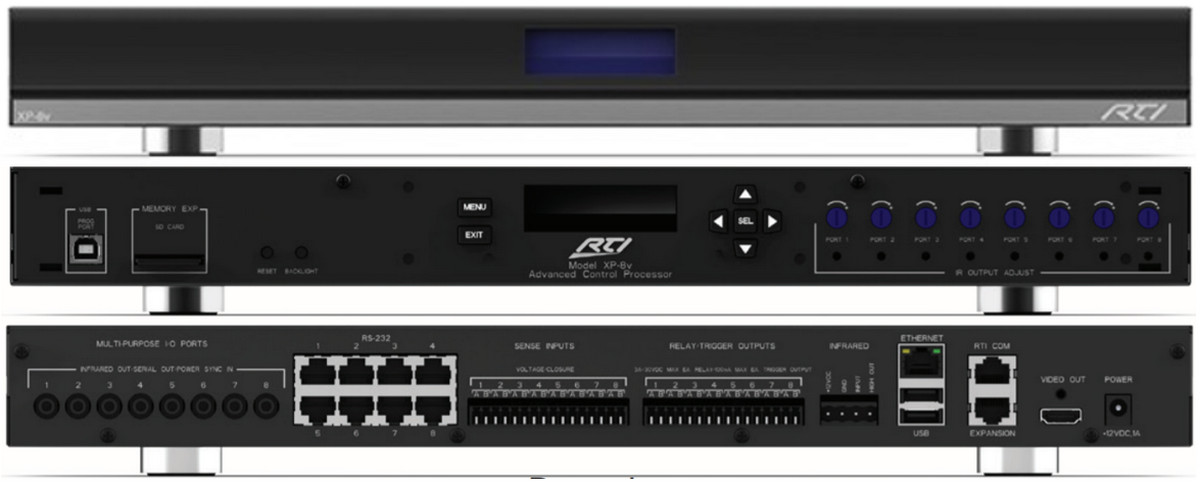 RTI’s New XP-8v Home Automation Controller Packs Most Powerful Processor Ever