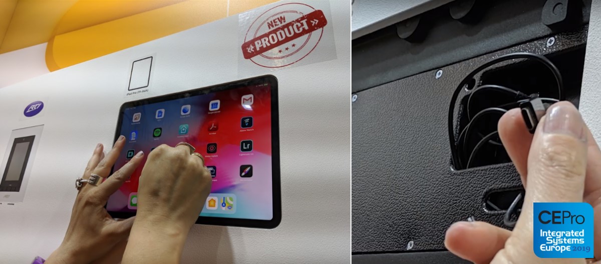 Wall-Smart Quick to Ship Flush Mounts for Latest iPad Pro, Crestron Horizon, More