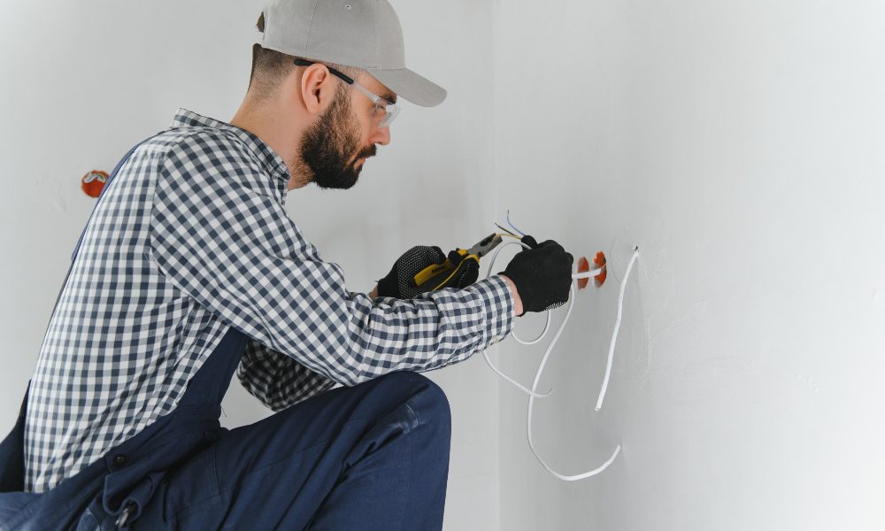 How to pull wires through ceilings and walls 