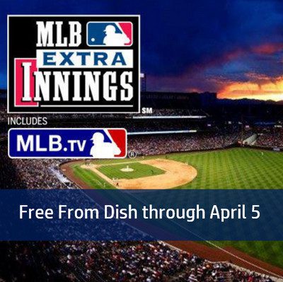 Watch all 30 Baseball Games on Opening Day – Free with Dish’s One-Week MLB Promo