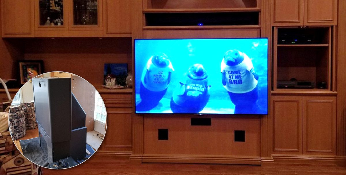 How a ‘Custom’ Integrator Hangs a TV