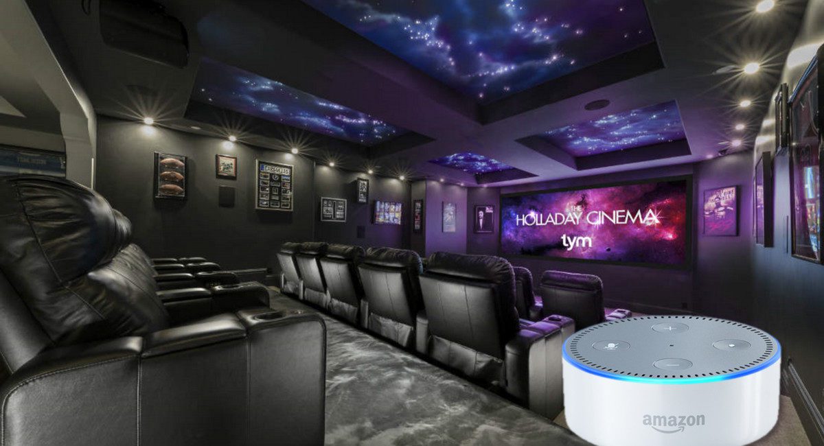 Winning Home Theater Features Star Ceiling Made With 7 Miles