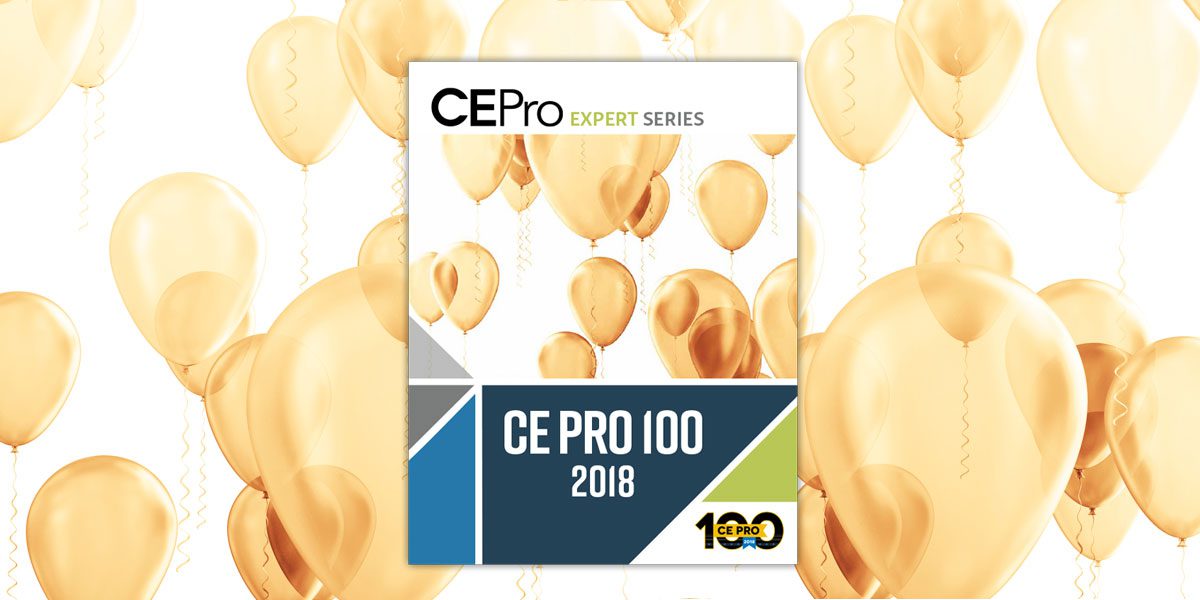 CE Pro 100 of 2018: Revenues Grow 8%