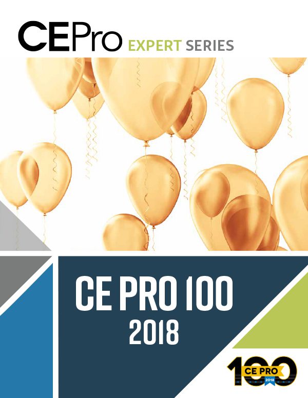 CE Pro 100 of 2018: Revenues Grow 8%