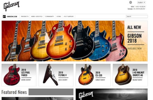 Gibson Files for Bankruptcy, Secures $135M in Debtor Financing