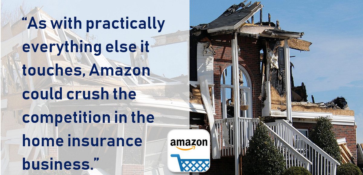 If Amazon Sells Homeowners Insurance with Security and IoT, Game Over?