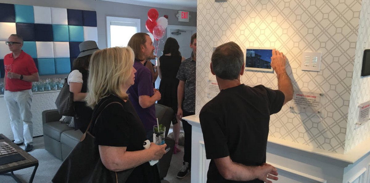 Scenes from #C4Yourself Day: Mass. Control4 Showroom Welcomes Customers, Cookie Monstahs