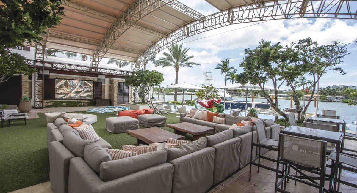 Crestron Powered Outdoor Party Space Keeps the Family Safe and Jacuzzi Bubbling