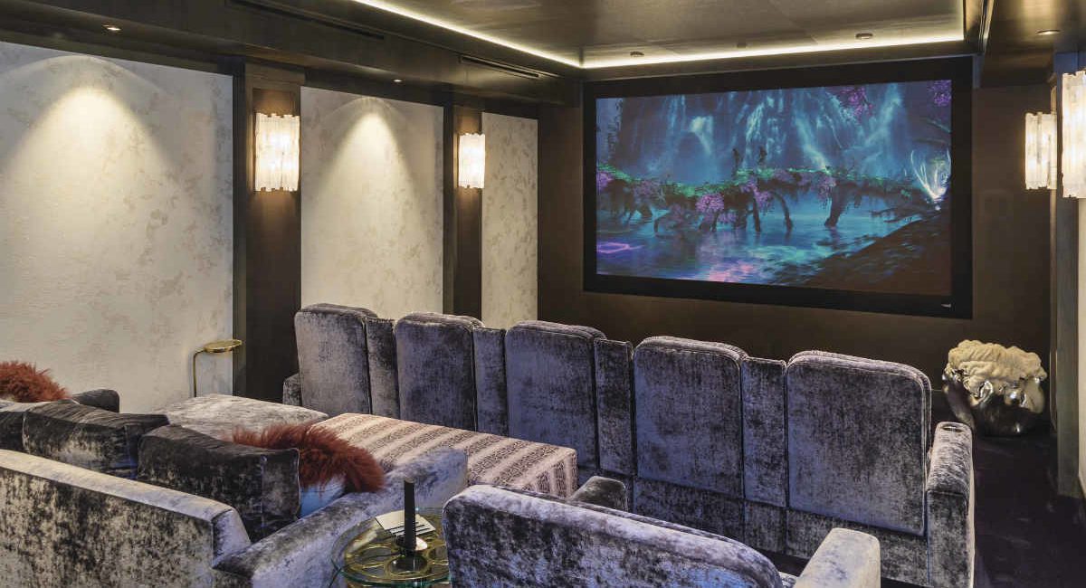 Savant and Dolby Atmos Turn Flooded Basement into Stunning Home Theater