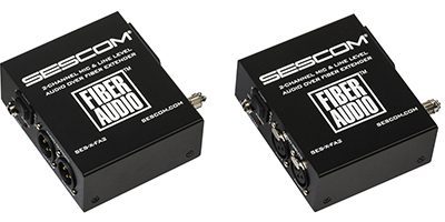 Sescom Introduces 2nd Generation Fiber Audio Converter