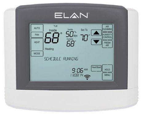 Elan Adds Remote Temperature Sensors to Smart-Thermostat Line