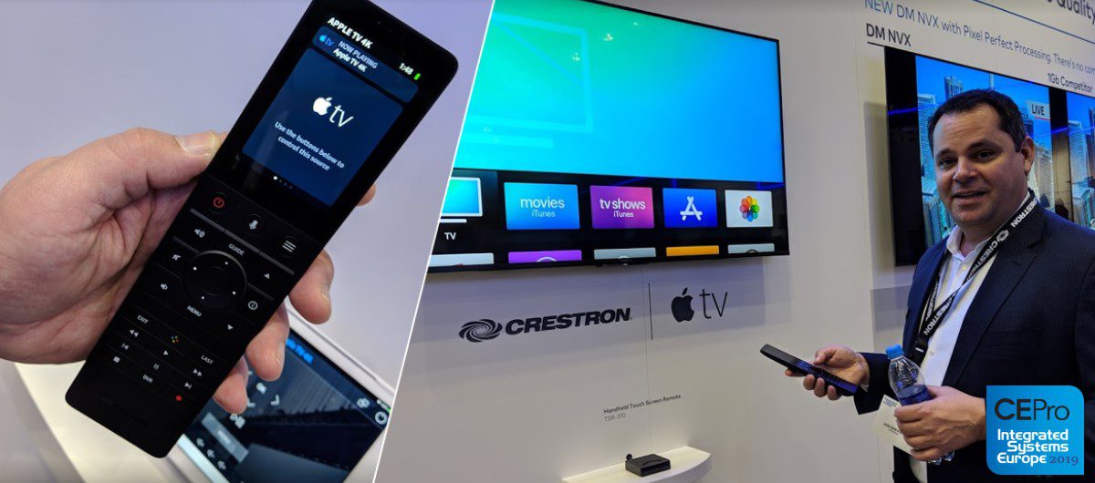 Crestron’s For-Real Two-Way IP Control of Apple TV: TSR-310 as Siri Remote