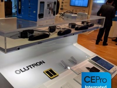 Lutron Mob Scene at ISE 2019: Europeans Finally Get their RadioRA