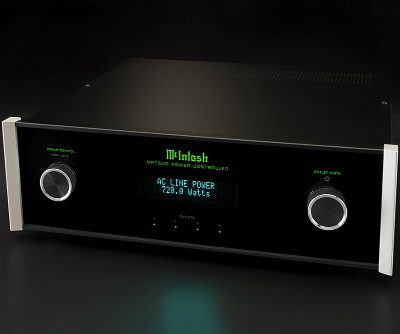 McIntosh Power Controller Uses Thermally Protected Metal-Oxide Varistors to Keep Electronics Safe