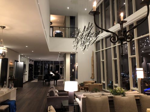 Nashville Penthouse Features Custom James Loudspeaker Soundbar, Savant Control