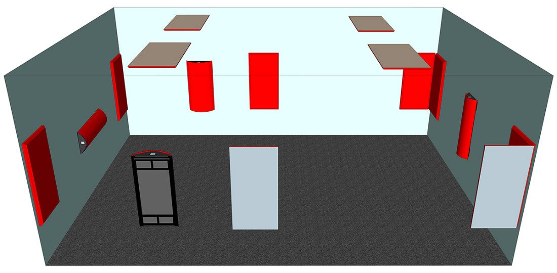 Acoustic Geometry Packs Tame Residential Acoustical Issues