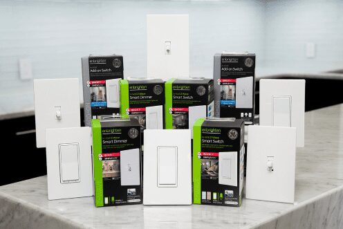 New GE-Brand Z-Wave Smart Light Switches Available in Five Styles