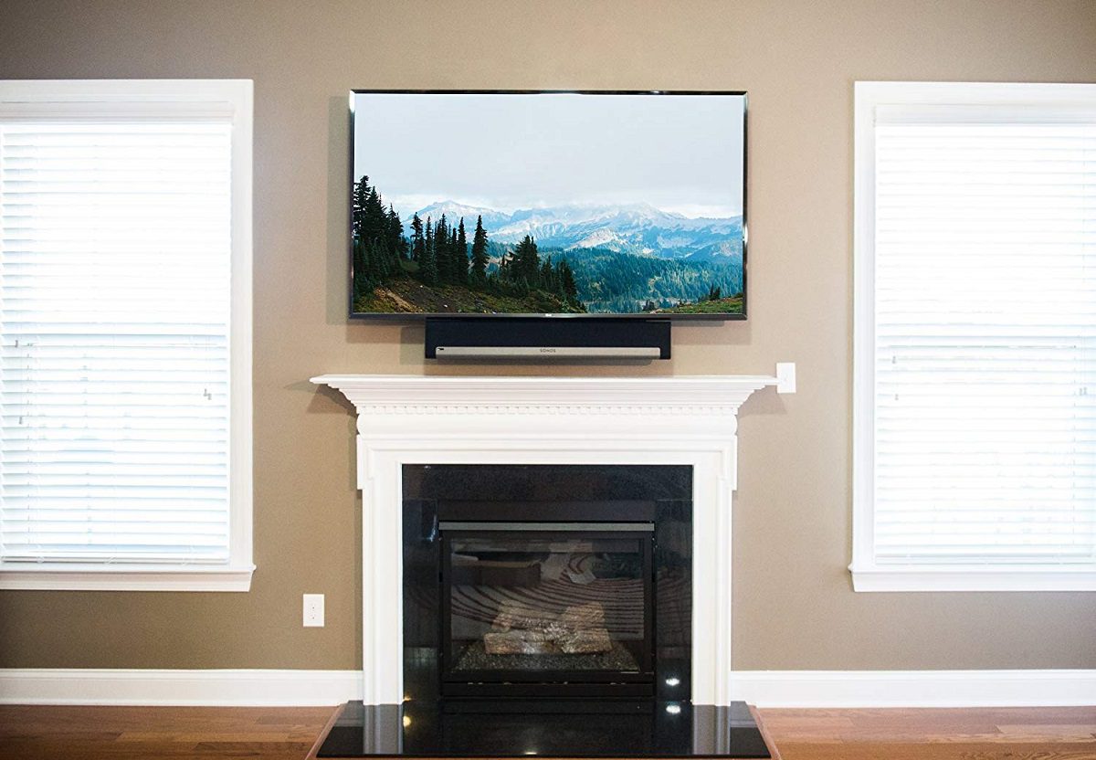 Dynamic Mounting Launches 12 TV Mounts for Over-the-Fireplace Installs, slide 1