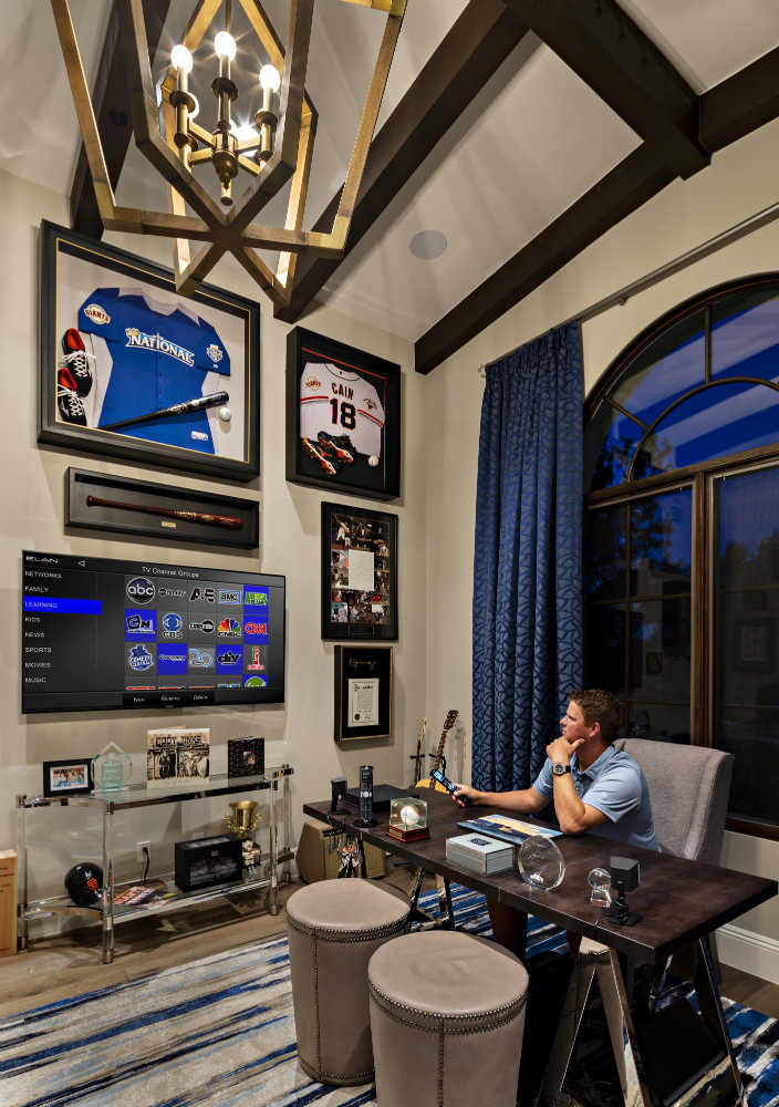 San Francisco Giants Pitcher Matt Cain Keeps Safe, Has a Blast with Elan Home Automation, slide 4